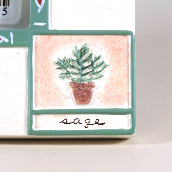 Pfaltzgraff Accents Picture Frame 4x6 - Naturewood  Herb Garden Nature Theme - Picture 6 of 12